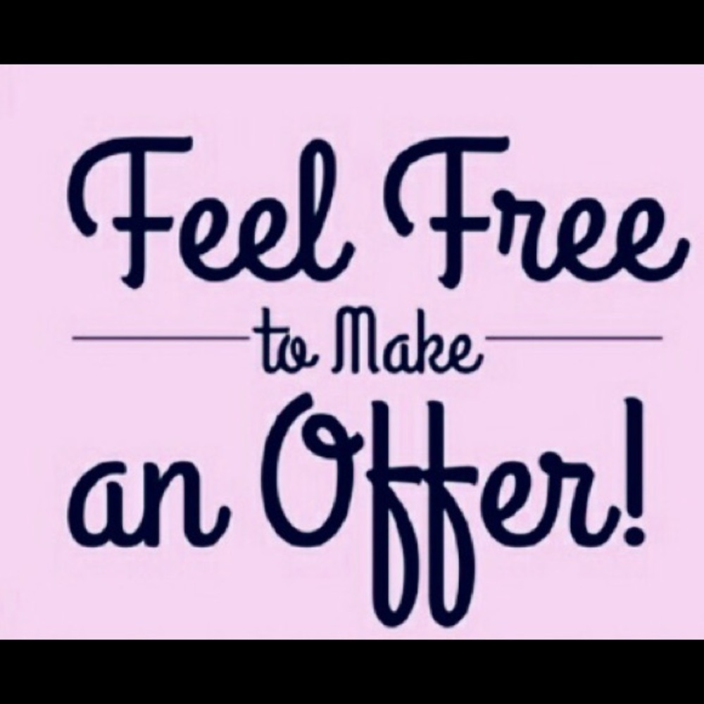Offers welcome and highly considered!! Bundle and save as well! 🙂